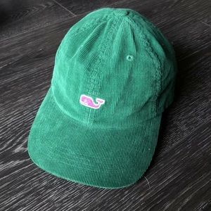 Vineyard Vines Green Adjustable corduroy Hat